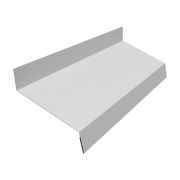 Отлив простой 50 0,45 Drap TX с пленкой RAL 9003 сигнальный белый (3м)