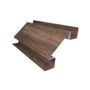 Планка угла внешнего сложного Экобрус Grand Line 0,45 Print Premium Almond Wood Fresh (2,5м)