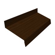 Отлив простой 50 0,45 Print Elite Choco Wood TwinColor (2м)
