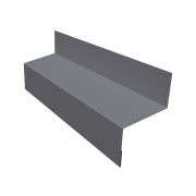 Отлив межэтажный 45 0,5 Satin с пленкой RAL 7004 сигнальный серый (3м)