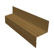 Отлив межэтажный 35 0,45 Print Elite Honey Wood TwinColor (2,5м)