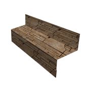 Отлив межэтажный 45 0,45 Print Elite Sand Stone TwinColor (3м)