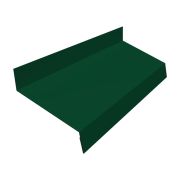 Отлив простой 50 0,5 Satin с пленкой RAL 6005 зеленый мох (3м)