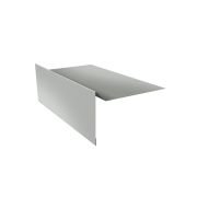 Планка ветровая для мягкой кровли 100х20х100 0,45 PE с пленкой RAL 7005 мышино-серый (2м)