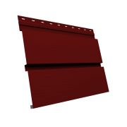 Квадро брус 3D 0,5 Rooftop Бархат с пленкой RAL 3011 коричнево-красный