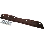 Снегозадержатель трубчатый оцинкованный окрашенный для фальцевой кровли Grand Line 3 м