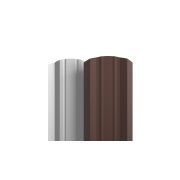 Штакетник металлический большой 100 мм Mattextured