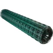 Сетка рулонная сварная 2,20/100/50 2х25м RAL 6005