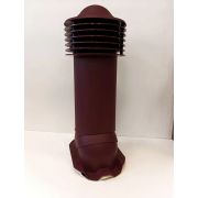 Вентиляционный выход Viotto 125 мм утепленный с проходным элементом на профнастил С-21