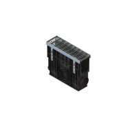 Пескоуловитель пластиковый PolyMax Drive DN100 H400 с решеткой ячеистой ОС кл. А15 (к-т)