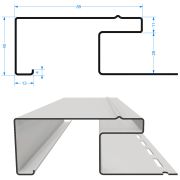 Наличник 89/30 мм, 3 м Пломбир