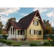 Гибкая черепица Docke Шеффилд Зрелый каштан