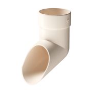 Наконечник водосточной трубы Lux Латте, (RAL 1000)