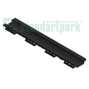 Лоток водоотводный пластиковый PolyMax Basic DN100 h60
